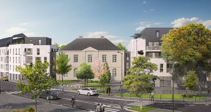 Achat / Vente programme immobilier neuf Nantes coeur du quartier Longchamp (44000) - Réf. 10667