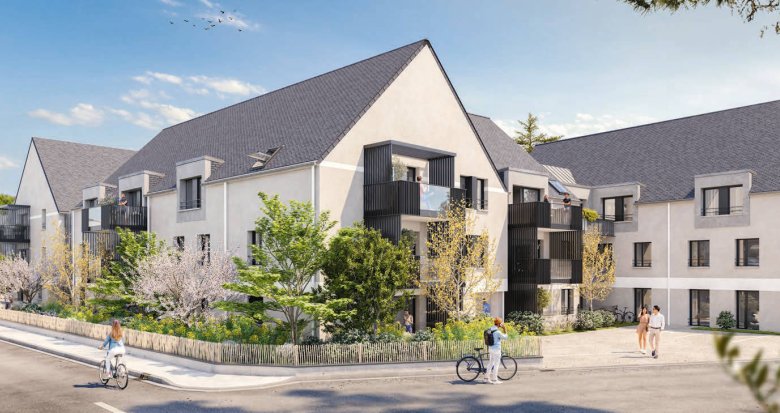 Achat / Vente programme immobilier neuf La Baule-Escoublac à 7 min à vélo de la plage de La Baule (44500) - Réf. 9576