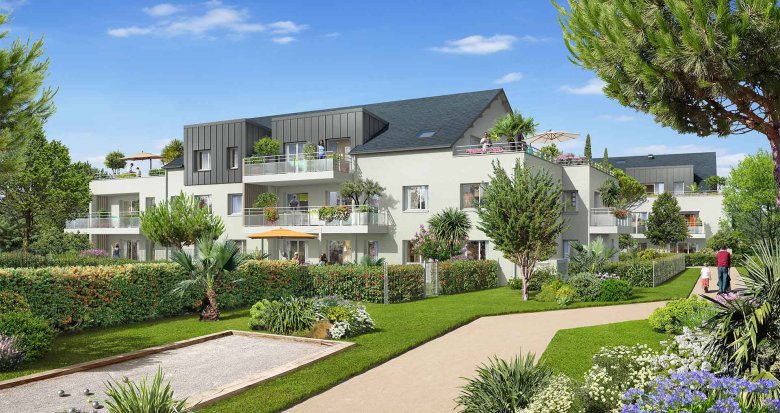 Achat / Vente programme immobilier neuf La Baule-Escoublac quartier résidentiel proche des plages (44500) - Réf. 10726