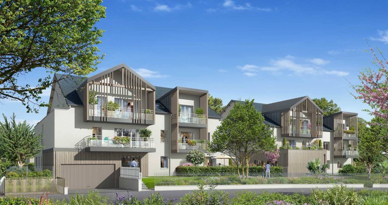 Achat / Vente programme immobilier neuf La Baule-Escoublac quartier résidentiel proche des plages (44500) - Réf. 10726