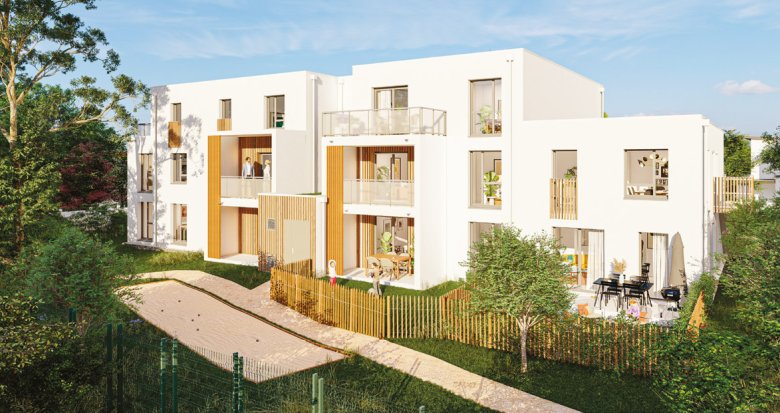 Achat / Vente programme immobilier neuf La Montagne une adresse verdoyante au coeur du bourg (44620) - Réf. 9586