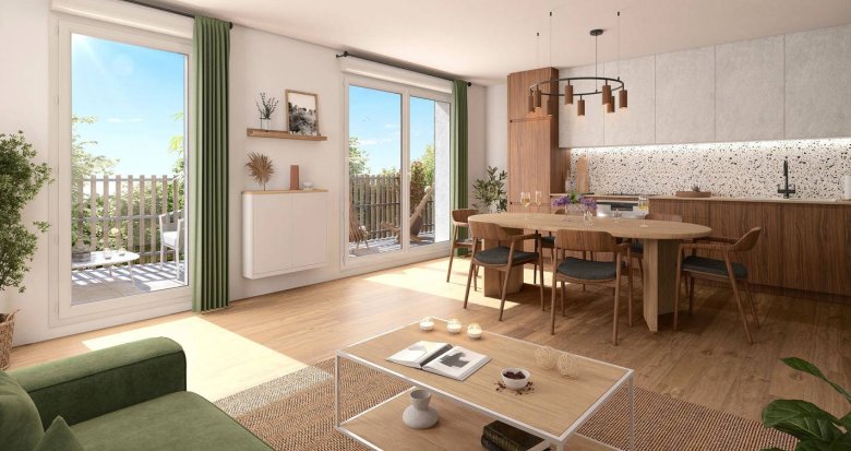 Achat / Vente programme immobilier neuf Nantes à 20 minutes à vélo de l’hypercentre (44000) - Réf. 11212