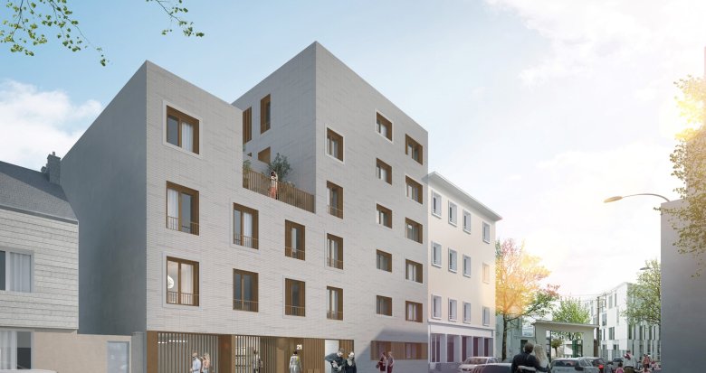 Achat / Vente programme immobilier neuf Nantes à deux pas du tramway Wattignies (44000) - Réf. 5807