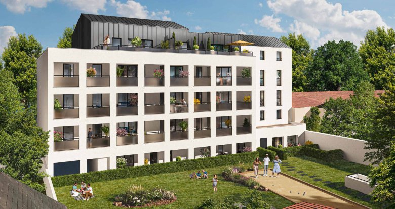 Achat / Vente programme immobilier neuf Nantes à proximité du parc de la Mitrie (44000) - Réf. 11434