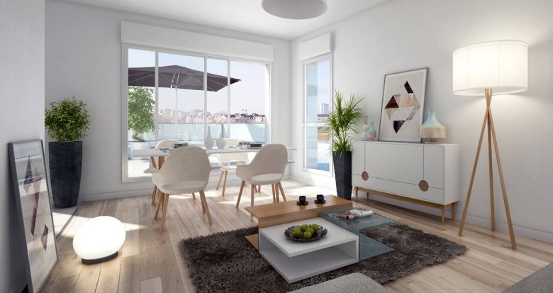 Achat / Vente programme immobilier neuf Nantes coeur du quartier Longchamp (44000) - Réf. 10667