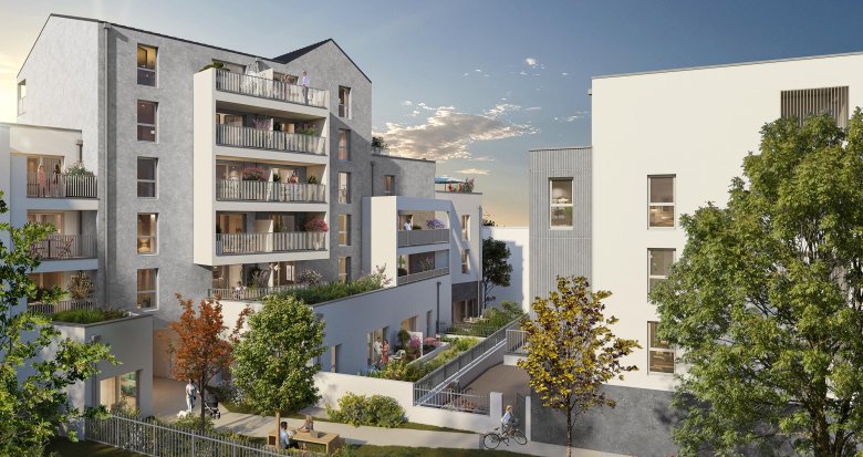 Achat / Vente programme immobilier neuf Orvault en lisière nord de Rennes (44700) - Réf. 11146