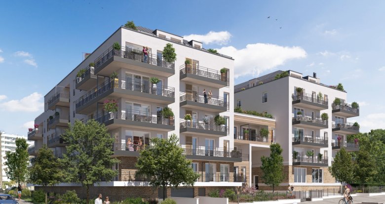 Achat / Vente programme immobilier neuf Saint-Herblain à 400m du tramway 3 (44800) - Réf. 9565