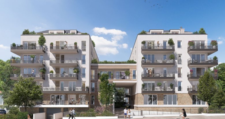 Achat / Vente programme immobilier neuf Saint-Herblain à 400m du tramway 3 (44800) - Réf. 9565