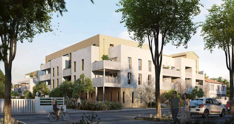 Achat / Vente programme immobilier neuf Saint-Herblain quartier Bourg centre proche du Parc La Carrière (44800) - Réf. 11572