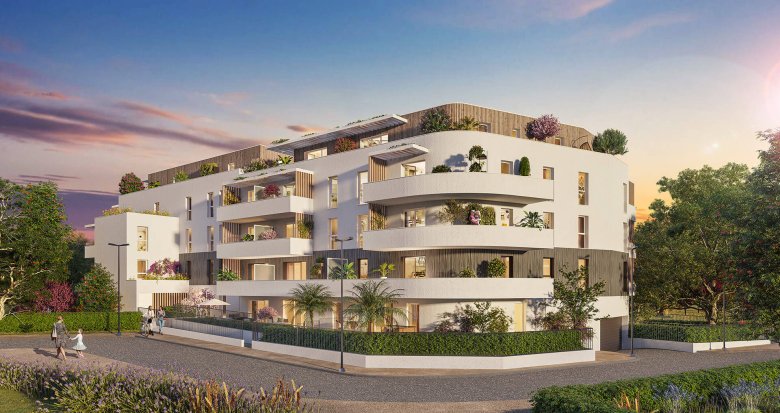 Achat / Vente programme immobilier neuf Saint-Nazaire à 5 minutes à pied de la plage de Villès (44600) - Réf. 9582