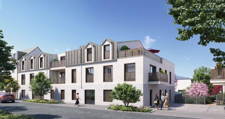 Achat / Vente programme immobilier neuf Sautron cœur de ville face au Parc de la Linière (44880) - Réf. 11501