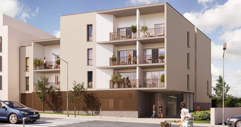 Achat / Vente programme immobilier neuf Vertou à 10 min à pied du parc de la Douve (44120) - Réf. 11574